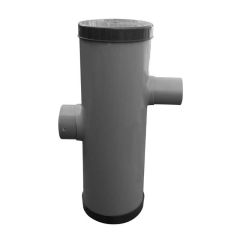 Hydroblob Zandvangput met loofscheider Ø 20cm, in- en uitlaat Ø 100mm ZVP-PD 615H