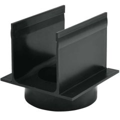 Garden Drain verbindingsstuk met onderuitlaat ø 80mm
