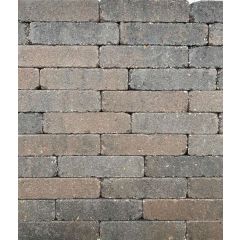 Antieke Trommel Waalformaat 7 cm Beton Oud Drachten voor stijlvolle tuinbestrating, 5 x 20 cm, 1,51 kg per stuk