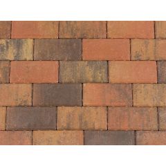 Betonstraatsteen 6 cm bruin Kijlstra KOMO gecertificeerd, ideaal voor paden en opritten, maat 10,5 x 21 cm