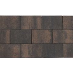 Nature top 20x30x6 cm rusty black