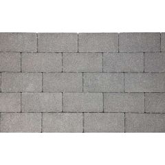 Nature top betonstraatsteen 8 cm spotted grey mini facet komo