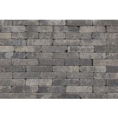Trommel Waalformaat 7 cm Grijs/Zwart close-up